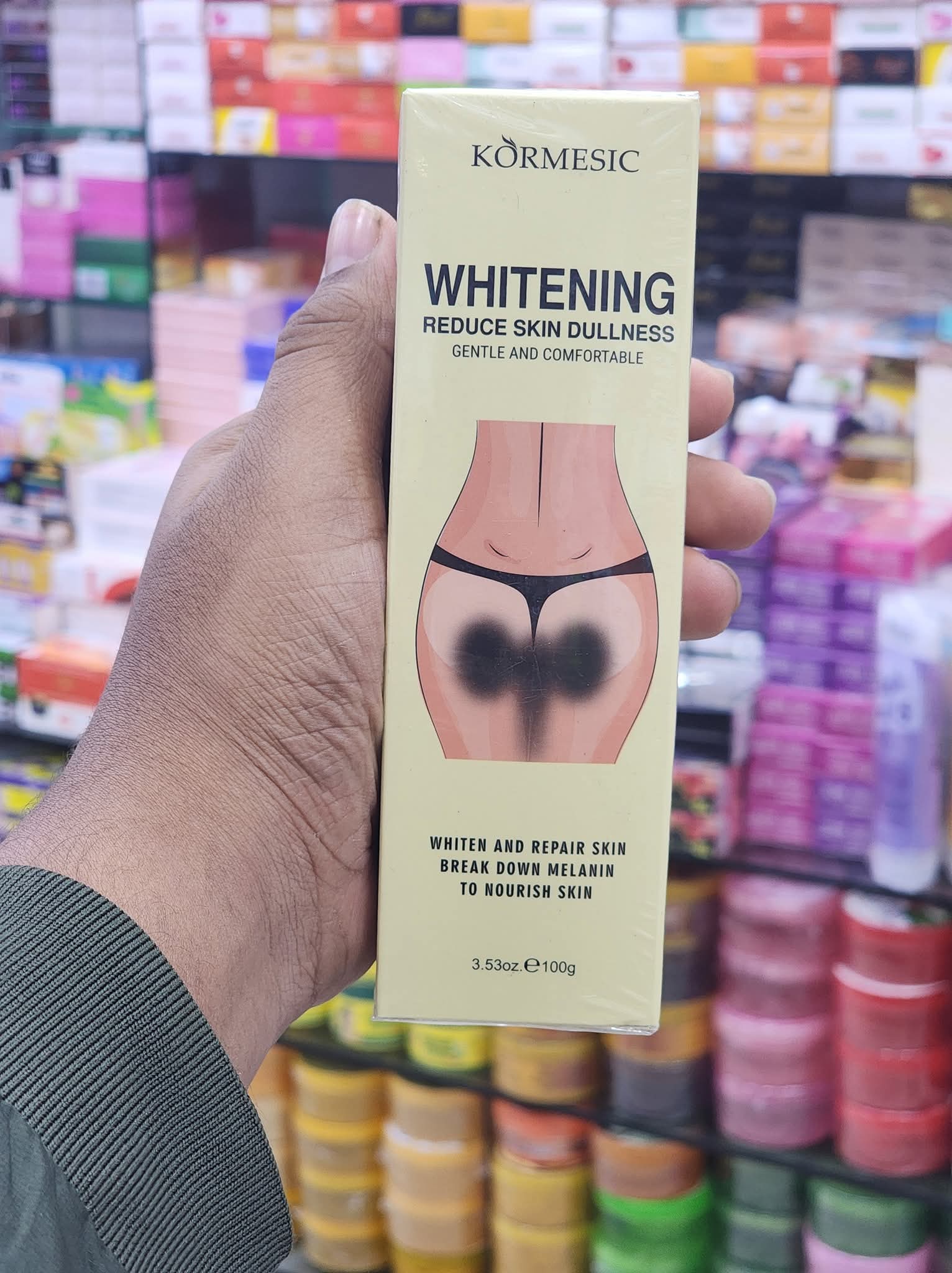 ✨🌸 KORMESIC Anti Aging Moisturiser Whitening Private Cream (100gm) 🌸✨