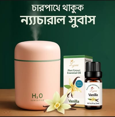 💧🌿 USB Operated Mist Maker Humidifier Aromatherapy Diffuser 300ml 🌿💧_img_0