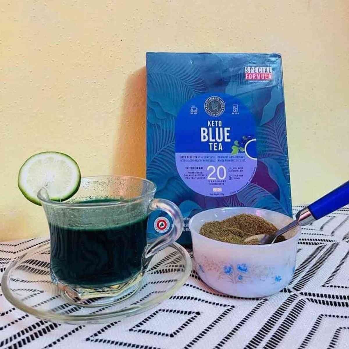 ♥️ Keto Blue Tea – Natural Weight Loss & Wellness Drink 💙