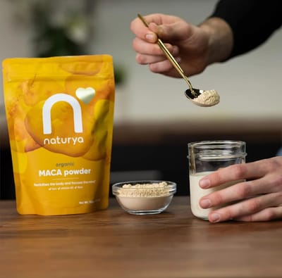 ⚡Naturya Organic Maca Powder 300g | অর্গানিক সুপারফুড ফর এনার্জি ও ব্যালেন্স ⚡_img_0