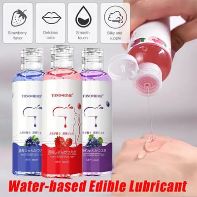 💧✨ TONO Hime Fruit Flavor Water Based Lubricant Gel 100ml ✨💧_img_0